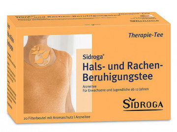 Pflichttext Hals und Rachen Tee