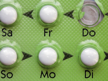 Blister eines oralen Kontrazeptivums