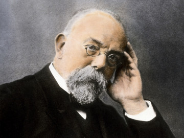 Porträt von Robert Koch