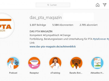 Screenshot Instagram @das_pta_magazin