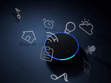 Symbolbild für Sprachassistenzsysteme wie Alexa