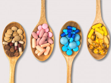 Löffel mit Tabletten/NEM
