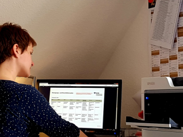 PTA Britta Fröhling war bereits vergangenes Jahr als QMS-Beauftragte ihrer Apotheke im Home Office tätig.