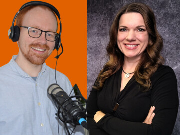 PTA-Lehrerin und Apothekerin Dr. Sandra Barisch (rechts) und Onlineredakteur Christoph Niekamp