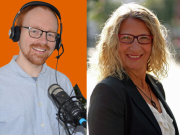 Apothekencoach Monika Raulf (rechts) und Onlineredakteur Christoph Niekamp (links)