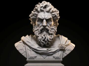 Galenus von Pergamon Büste