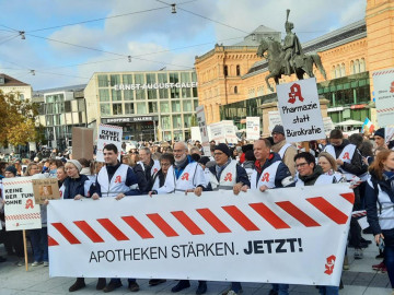 Apothekendemo in Hannover am 08.11.23
