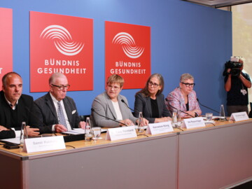 Pressekonferenz mit Vorstellung des Thesenpapiers