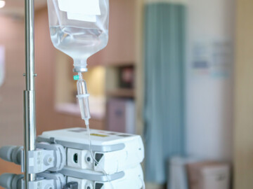 Infusion im Krankenhaus