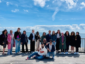 Klassenfoto der PTA-Schüler auf Sylt