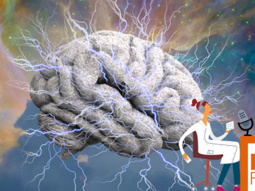 Gehirn und PTA FUNK Logo