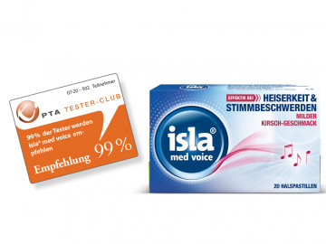 Packshot isla med voice