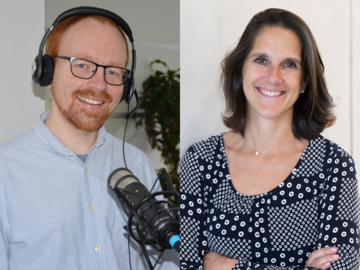 rechts: Geschäftsführende Ärztin Dr. Ana Paula Barreiros
links: Onlineredakteur Christoph Niekamp