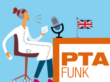 PTA FUNK Logo mit UK-Fahne