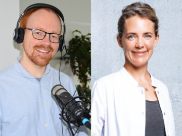 rechts: Apothekeninhaberin Anna Küppersbusch / links: Onlineredakteur Christoph Niekamp
