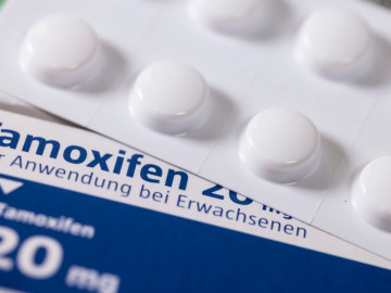 Packung des Brustkrebsmittels Tamoxifen