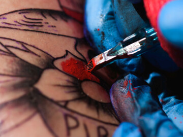 Tattoo wird erstellt