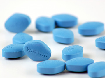 blaue Viagra®-Tabletten