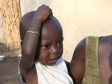 Kind in Gambia