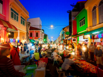 Markt in Thailand