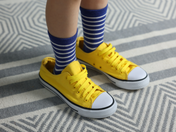 gelbe Schuhe
