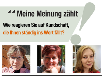 Von links nach rechts: Claudia Jurisch, Ursula Schindling, Veronika Meling