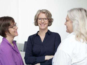 von links nach rechts: Stefanie Fastnacht, Kirsten Bechtold, Julia Pflegel